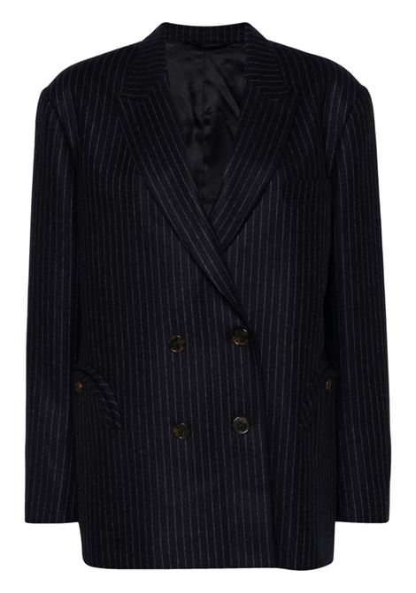 Navy blue Nightbreak pinstripe pattern blazer BLAZÉ MILANO - women BLAZÉ MILANO | Blazers | CHB01LDM0001